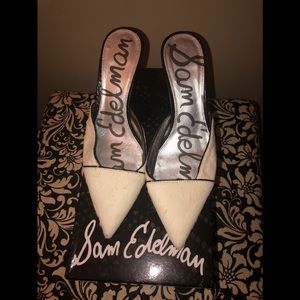 Sam Edelman Ivory Cowhide Pump